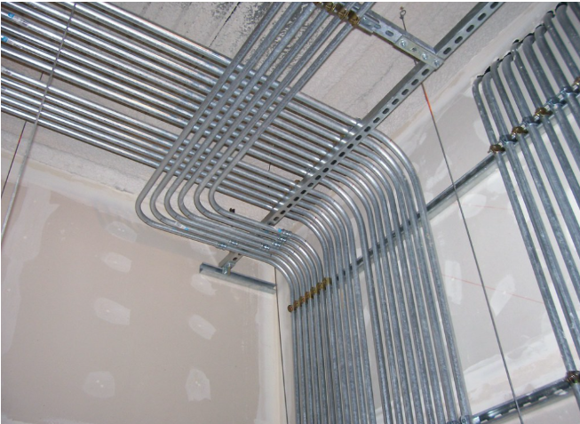 Electrical conduit work