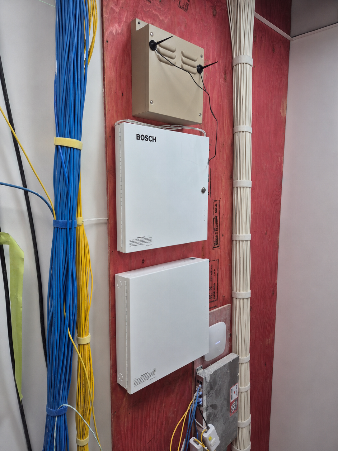 Security panel installation