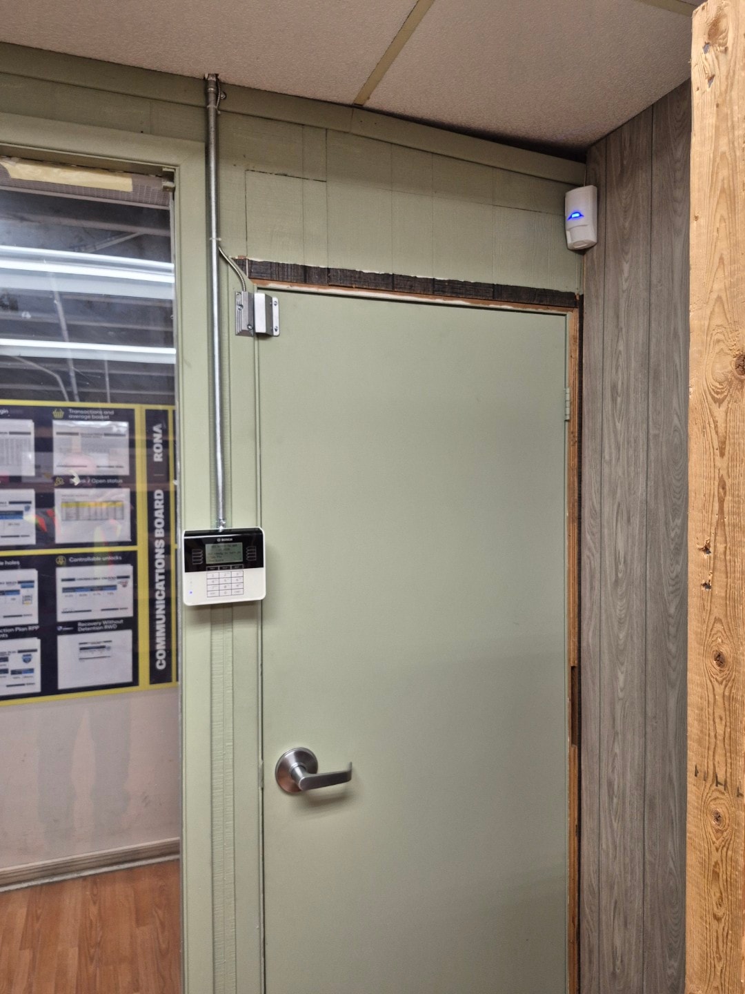 Access control installation
